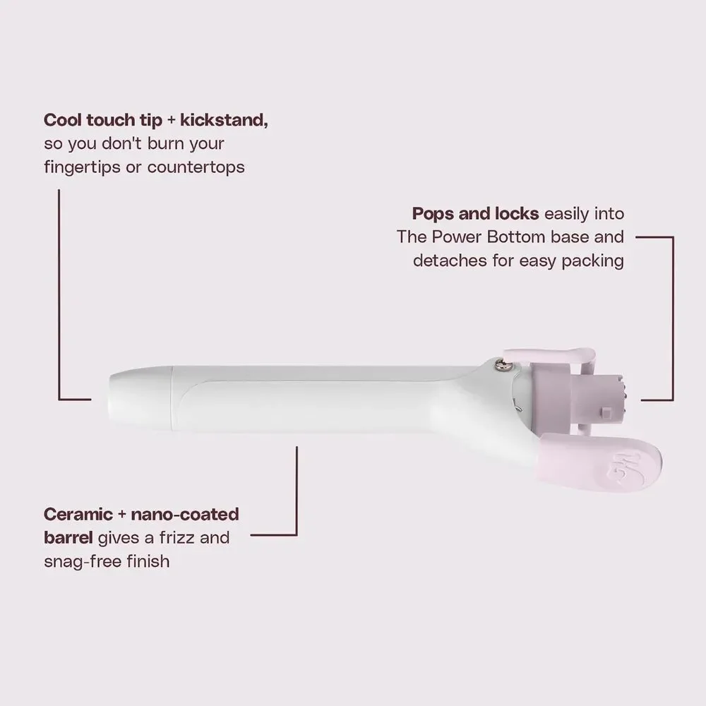 Mane Power Curl 3-Pc Dual Voltage Curling Iron & Wand Kit